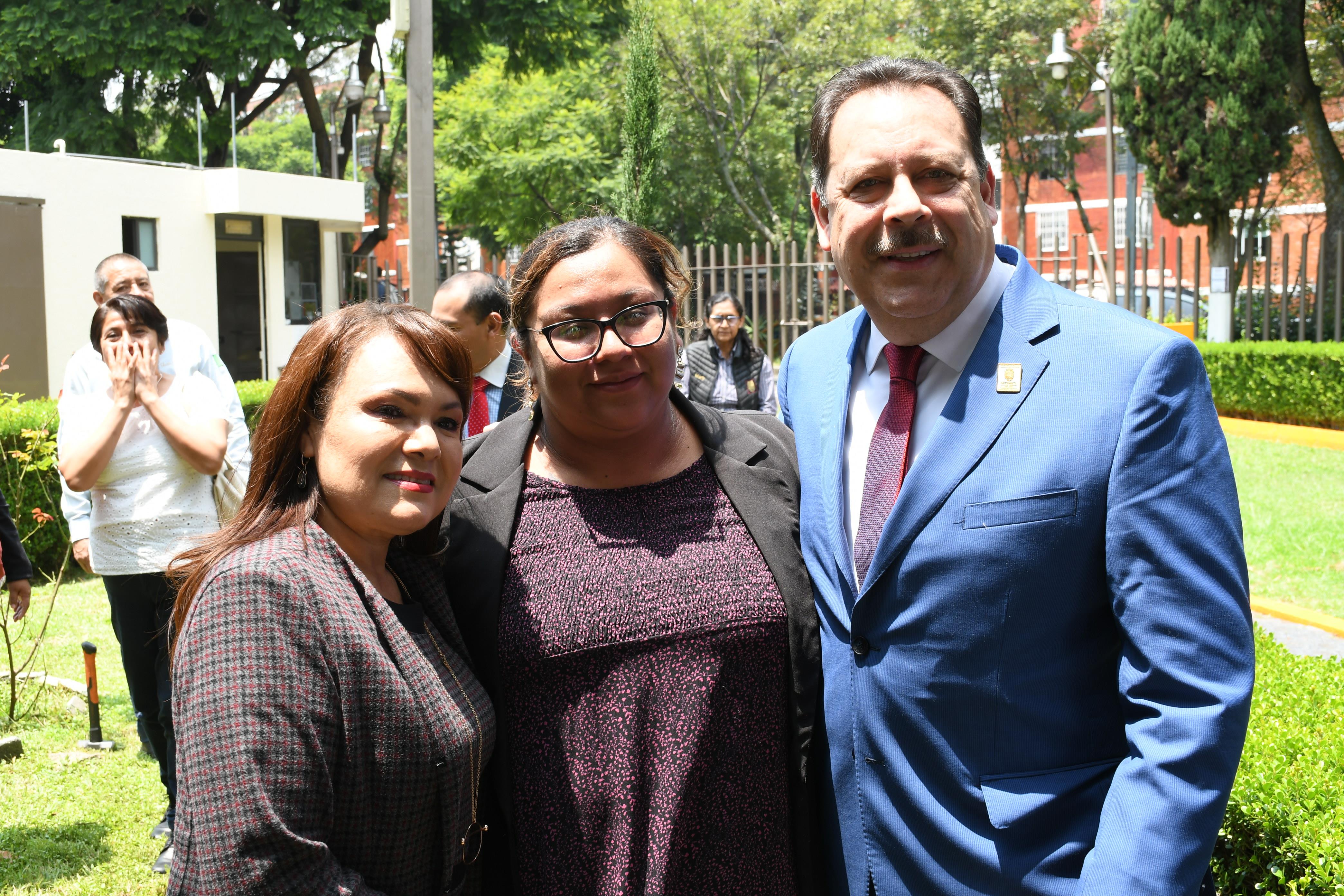 Salutación y Siembra de Pino del HG. "Dra Matilde Petra Montoya Lafragua", Tlahuac, Sección XLIX